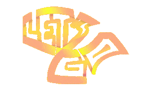 Celebrate Lets Go Sticker