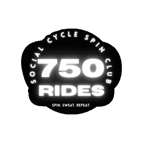 Yesyoucan Socialite Sticker by Social Cycle Spin Club