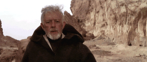 star wars obi won kenobi GIF