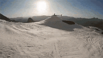 Skiing Loops GIF by Digg