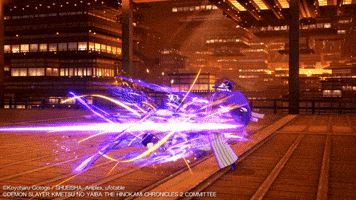 Video Game Fighting GIF by Demon Slayer: The Hinokami Chronicles 2