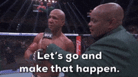 Let's go and make that happen.