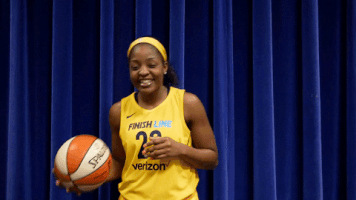 basketball smiling GIF by Indiana Fever