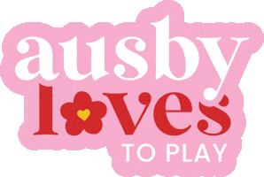 Ausby Loves to Play Sticker