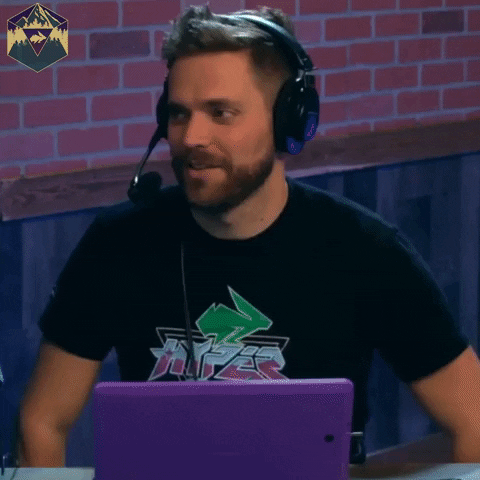 excited dungeons and dragons GIF by Hyper RPG