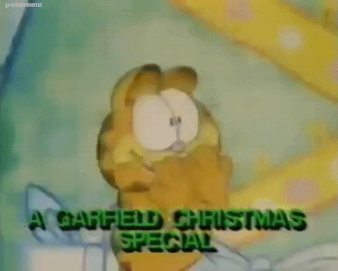garfield christmas special GIF