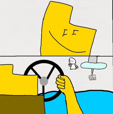 Driving In My Car Deltarune GIF