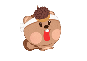 Squirrel Sticker