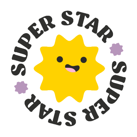 Super Star Sticker