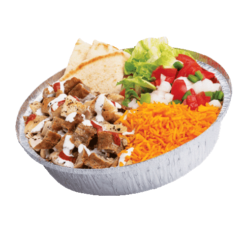 Chicken Platter Sticker by TheHalalGuys