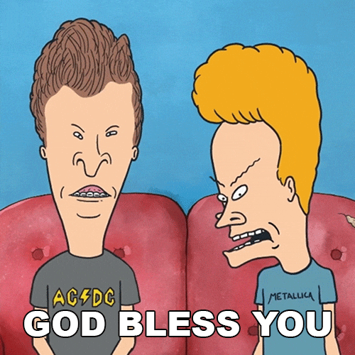 Bless Beavis And Butthead GIF by Paramount+