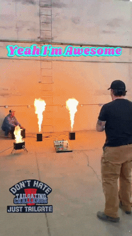 Awesomeness Im Awesome GIF by Tailgating Challenge