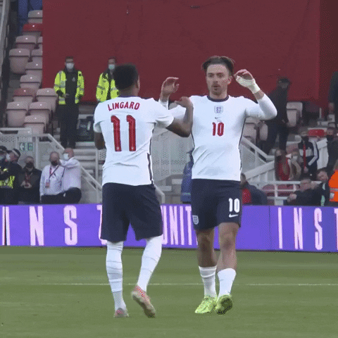 High Five Lets Go GIF by England