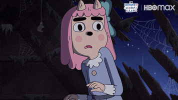 Disgusted Summer Camp Island GIF by HBO Max