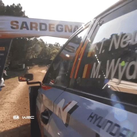 Driving Take Off GIF by FIA World Rally Championship