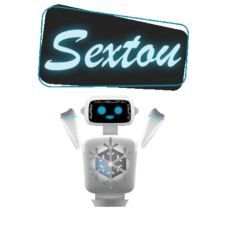 Robot Sextou Sticker by SaoRafael