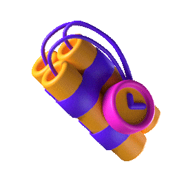 Bomb Dynamite Sticker by Young Desperates