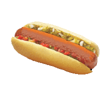 Hungry Hot Dog Sticker by Maverik