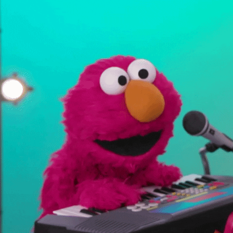 Rock Out Playing Music GIF by Sesame Street