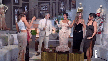 Keeping Up With The Kardashians Cheers GIF by Comments By Celebs