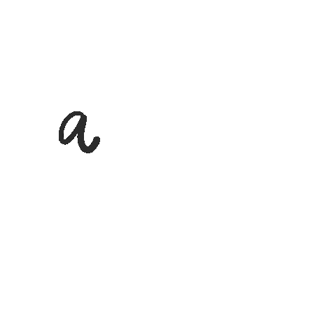 Lettering Sticker