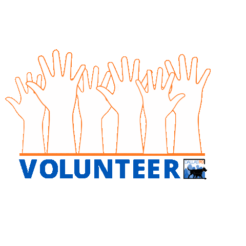Volunteer Das Sticker by DallasAnimalServices