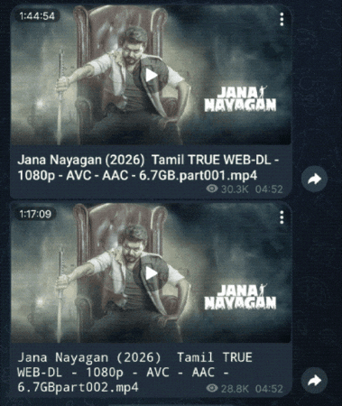 Telegram Thalapathy Vijay GIF