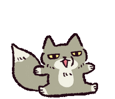 Happy Tibetan Sand Fox Sticker