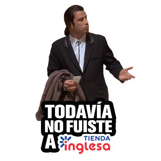 Black Friday Travolta GIF by Tienda Inglesa