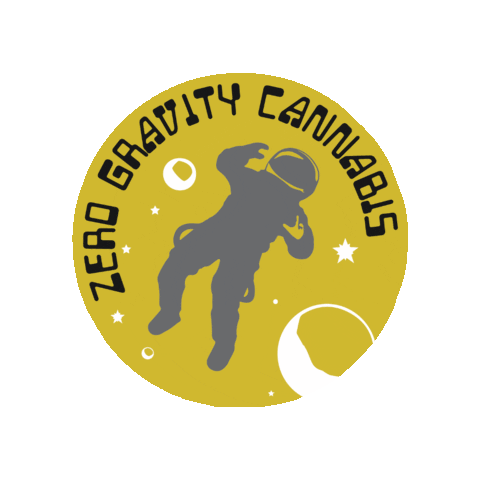 Zero Gravity Cannabis Sticker
