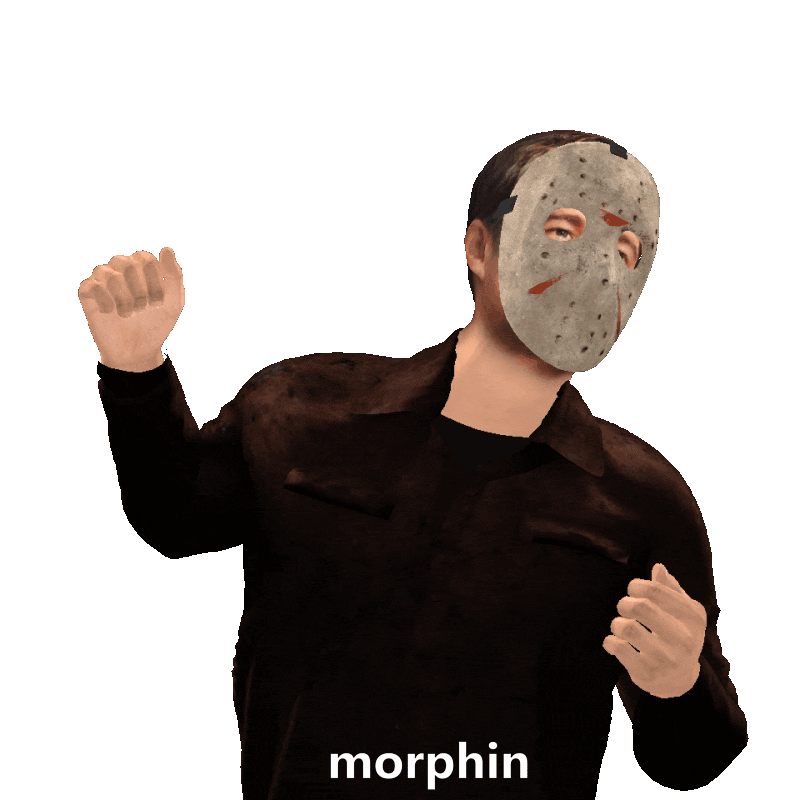 Happy Jason Voorhees Sticker By Morphin For Ios And Android Giphy