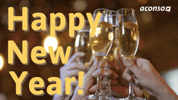New Year Sleeping GIF by aconso AG