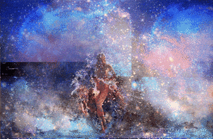 sparkling water swimming GIF by Re Modernist
