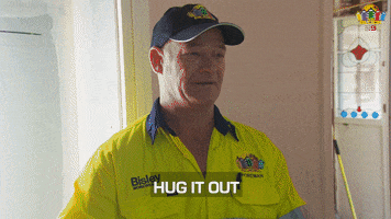 Channel 9 Hug GIF by The Block