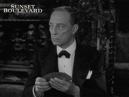 Buster Keaton Cards GIF by Paramount Movies