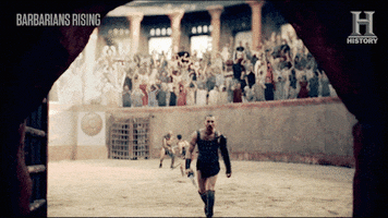 History Channel Gladiator GIF by HISTORY UK
