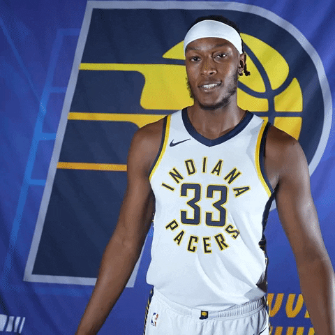 Myles Turner Thumbs Up GIF by Indiana Pacers