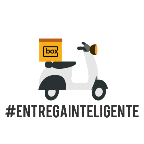 Box Delivery Sticker