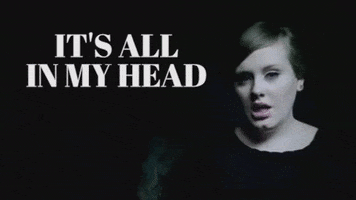 Overthinking All In My Head GIF by Adele