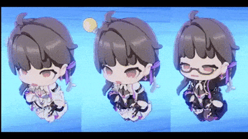 Chibi Running GIF