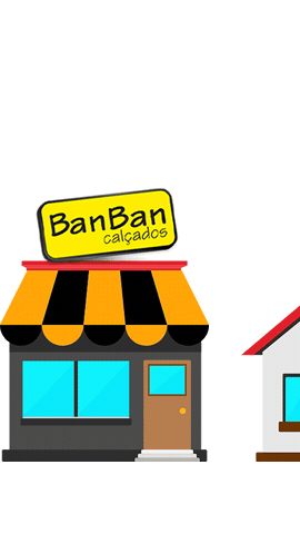 Bam Bam Delivery Sticker by banbancalçados