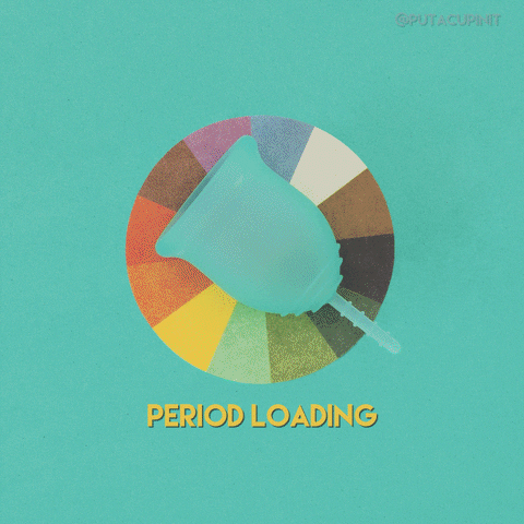 Period Bleeding GIF by Put A Cup In It