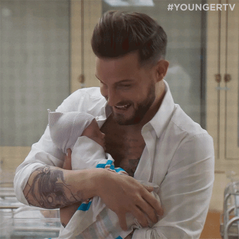 baby dad GIF by YoungerTV