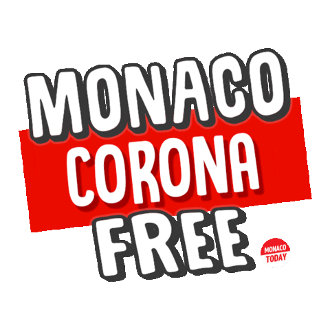 Monte-Carlo Corona Sticker by Vadim Blaustein