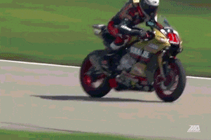 MotoAmerica motorcycle slide save drift GIF