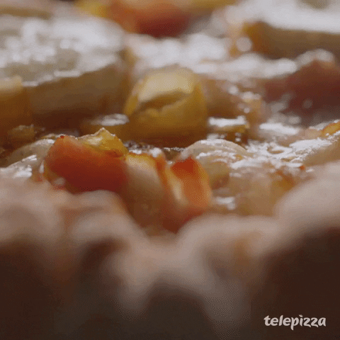 telepizza pizza bacon queso masa GIF