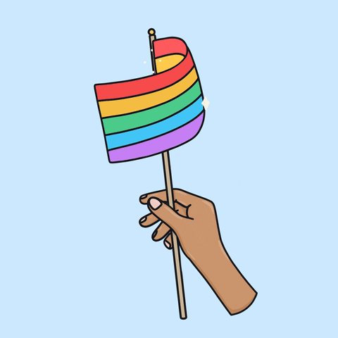 Gay Pride Love GIF by Nora Fikse