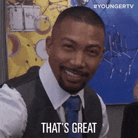 Wink Thats Good GIF by YoungerTV