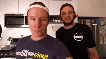 Food Review Eye Roll GIF by Number Six With Cheese