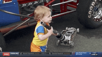 Confused Car Racing GIF by NASCAR